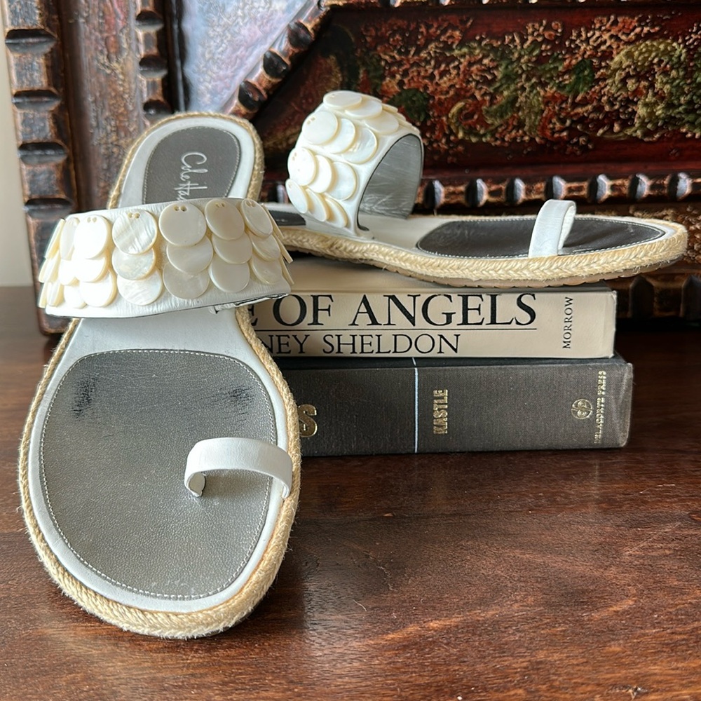 Cole Haan seashell sandals 💗